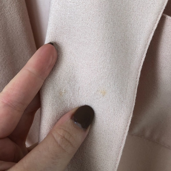 Vintage 100% Virgin Wool Coat/Trench - Picture 5 of 6